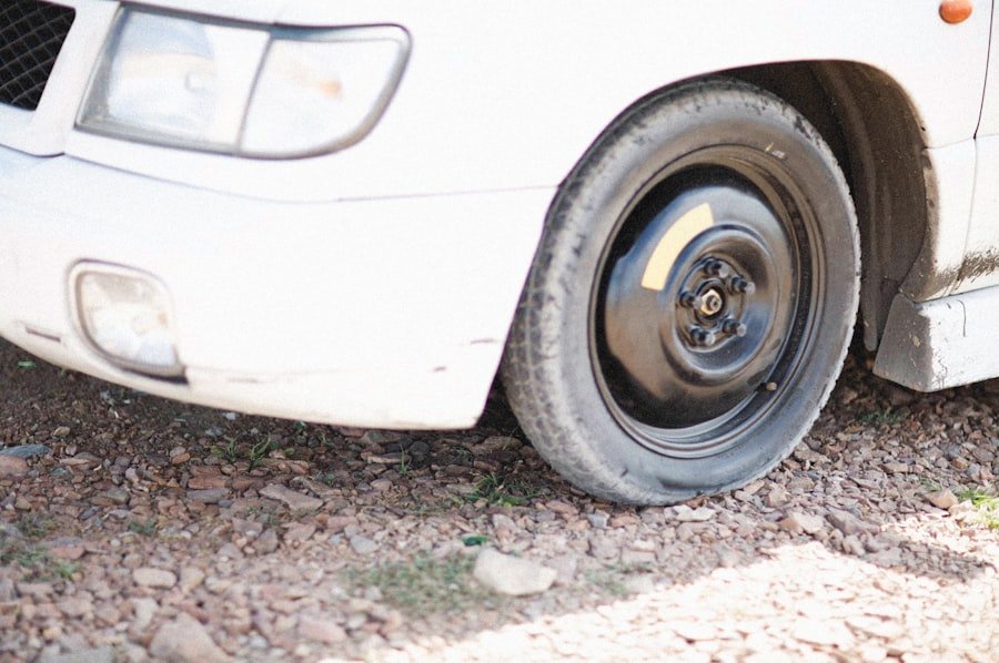 fix flat tire