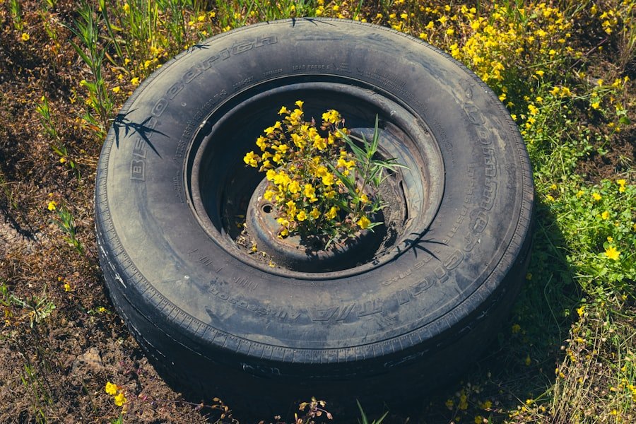 change tire
