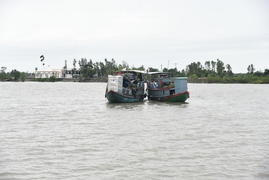 truck towing boat