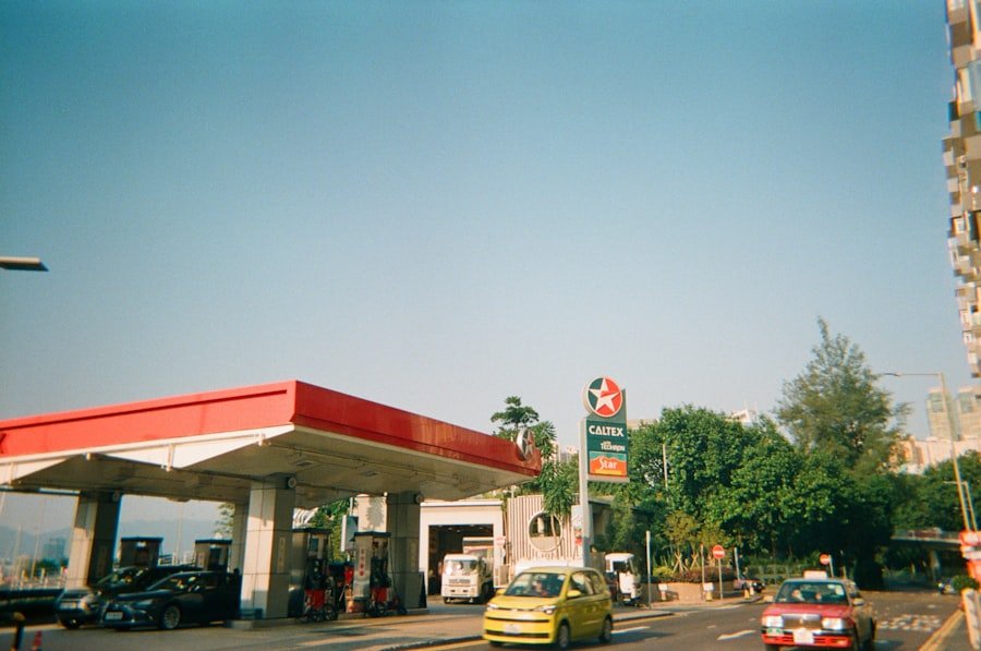 Photo diesel or petrol car