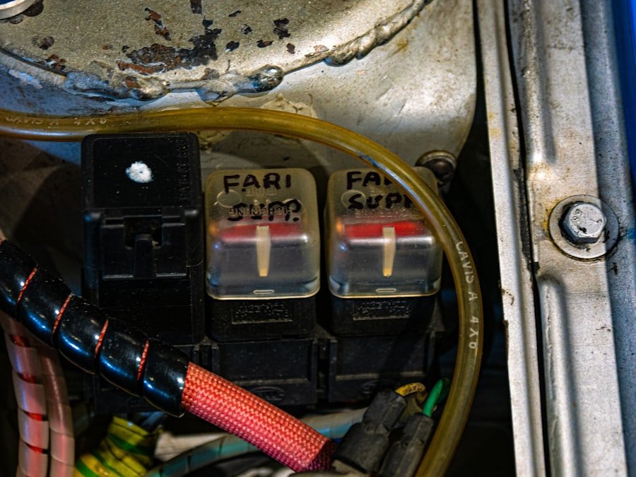 Photo car battery draining