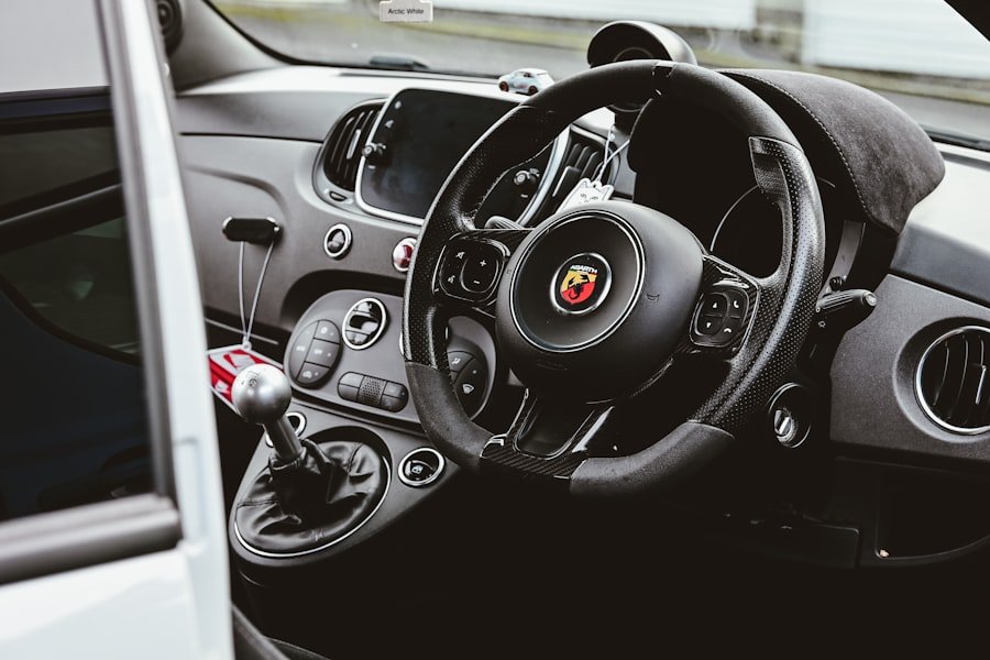 Photo manual transmission car