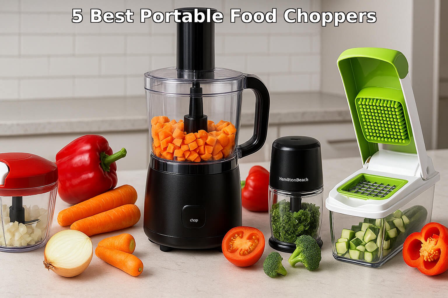 5 Best Portable Food Choppers