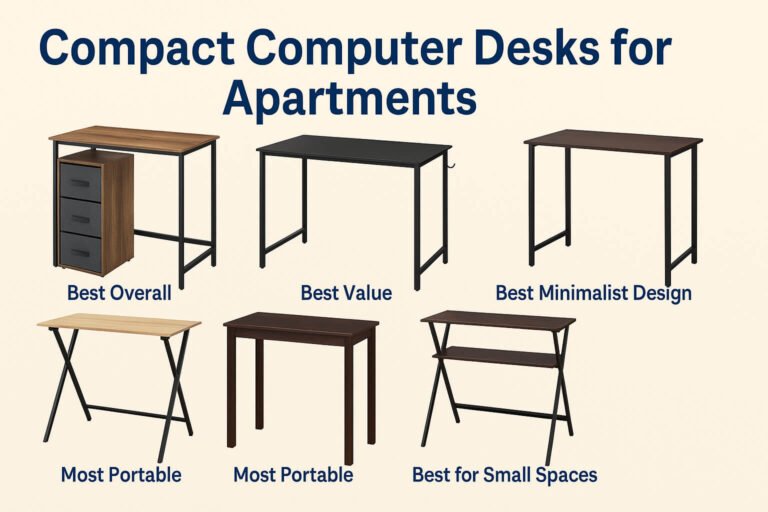 Best Compact Computer Desks for Apartments