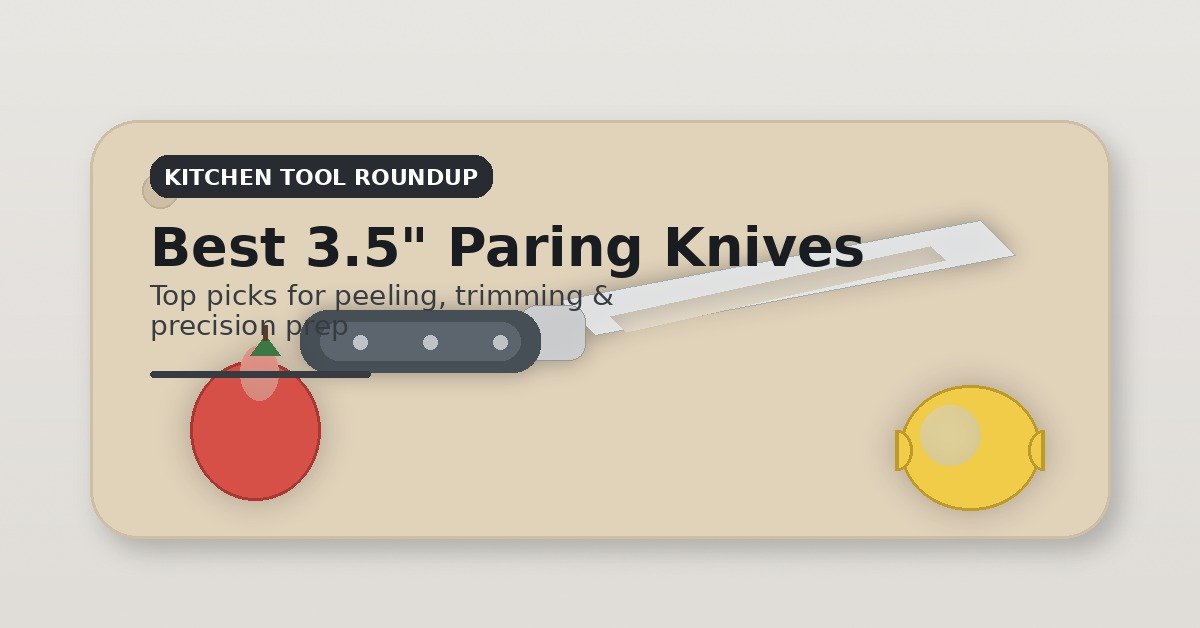 Paring Knives for Detailed Cutting