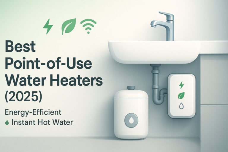 Most Energy-Efficient Point-of-Use Water Heaters