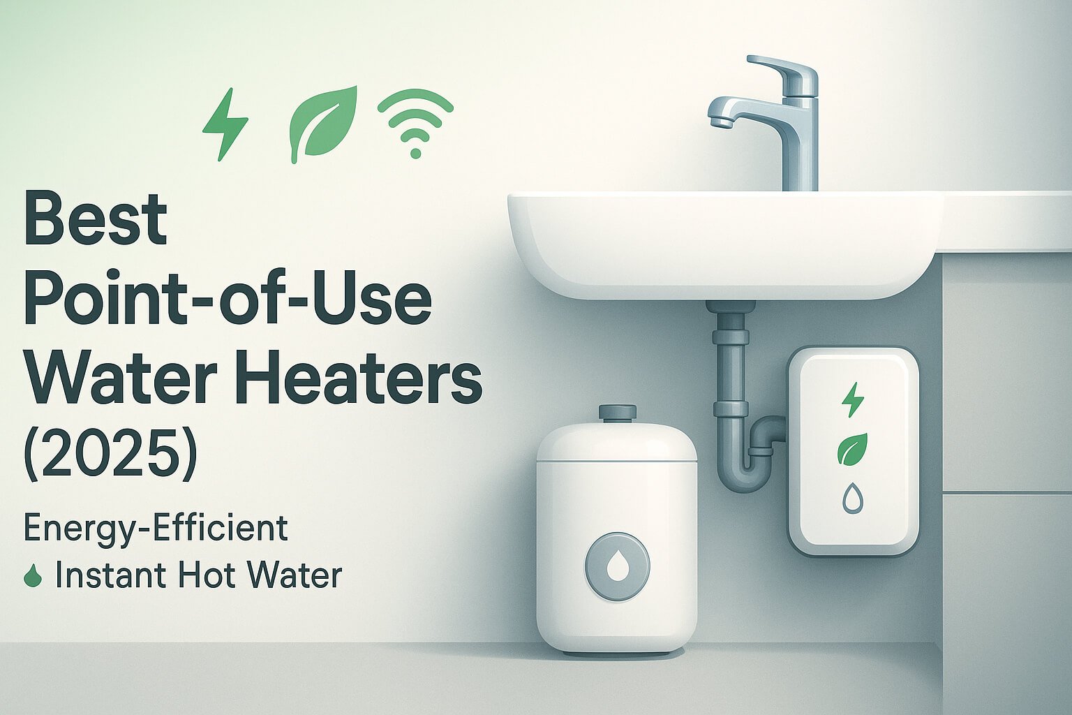 Most Energy-Efficient Point-of-Use Water Heaters