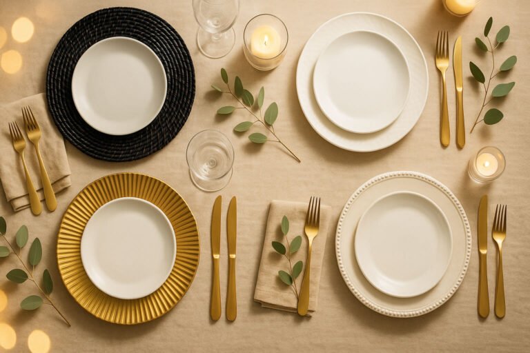 Charger Plates for Dining