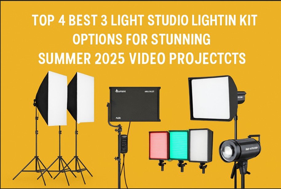 3 light studio lightin kit