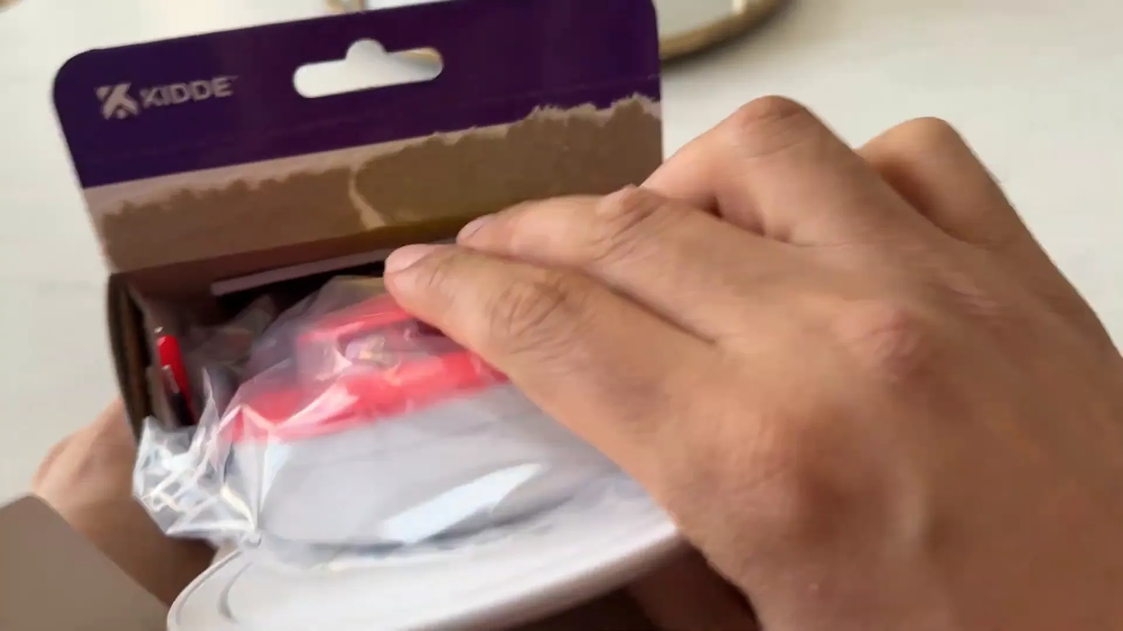 Unboxing new smoke and carbon monoxide alarm