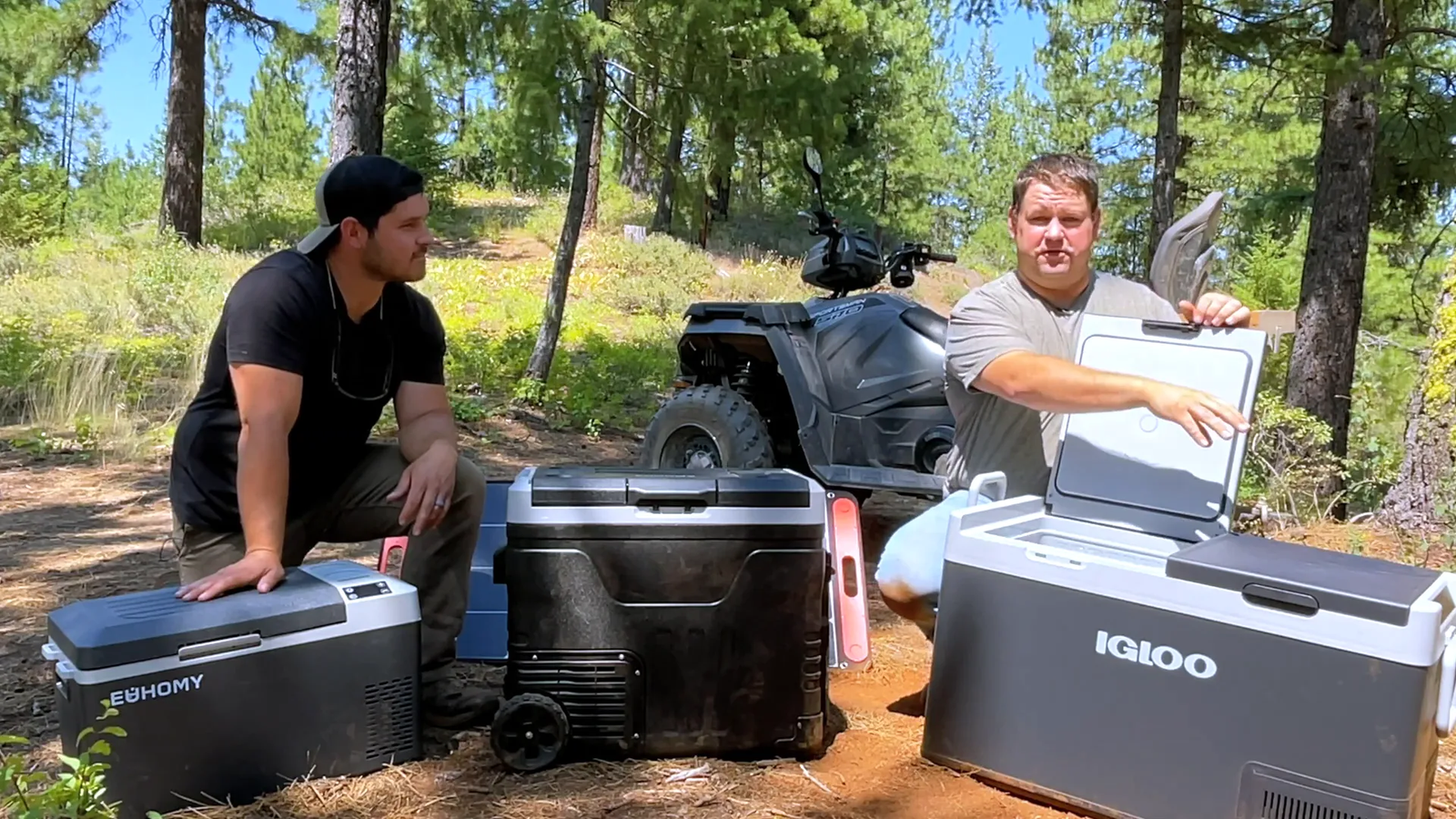 Igloo 80DZ dual-zone electric cooler