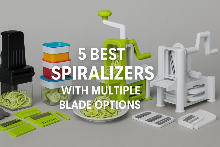 Best Spiralizers With Interchangeable Blades