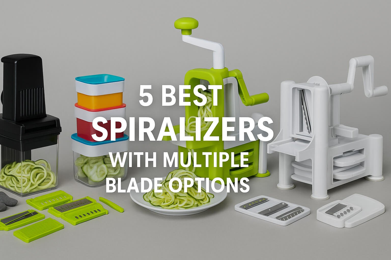 Best Spiralizers With Interchangeable Blades