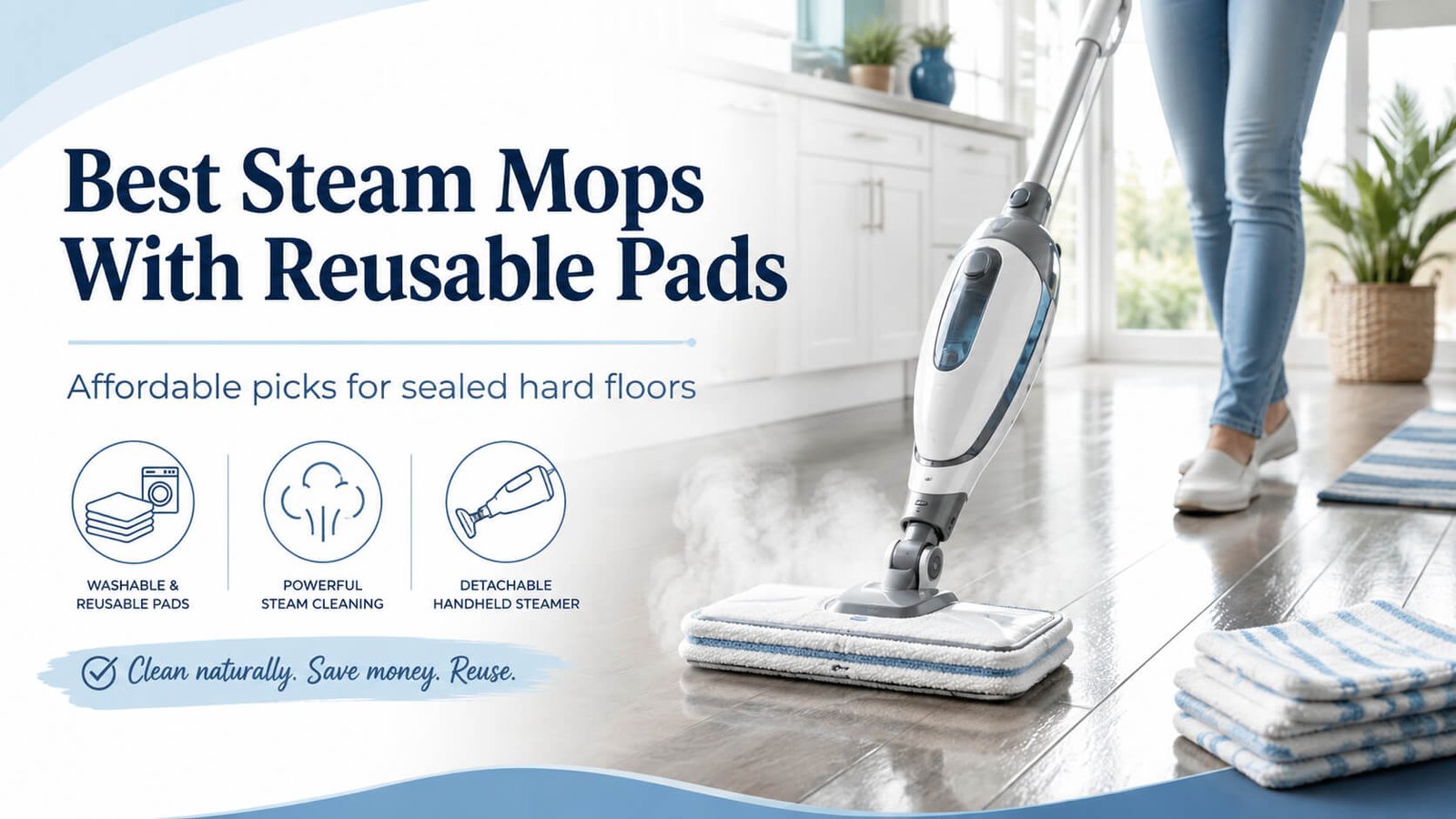 Best Steam Mops with Reusable Pads
