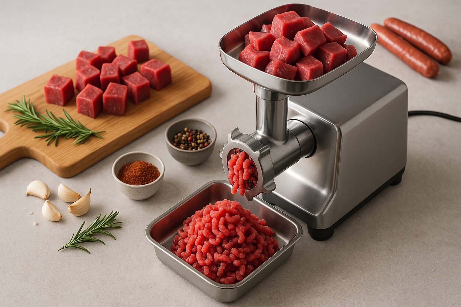 Meat Grinders With Multiple Plates