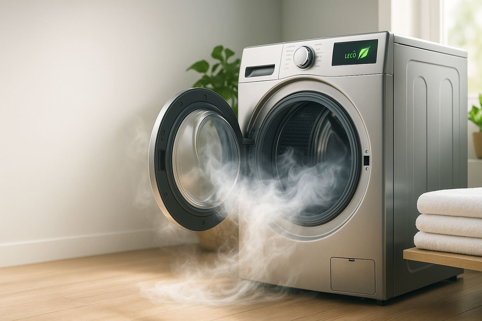 Energy-Efficient Electric Dryers With Steam Refresh