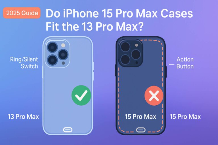 Do iPhone 15 Pro Max cases fit the 13 Pro Max