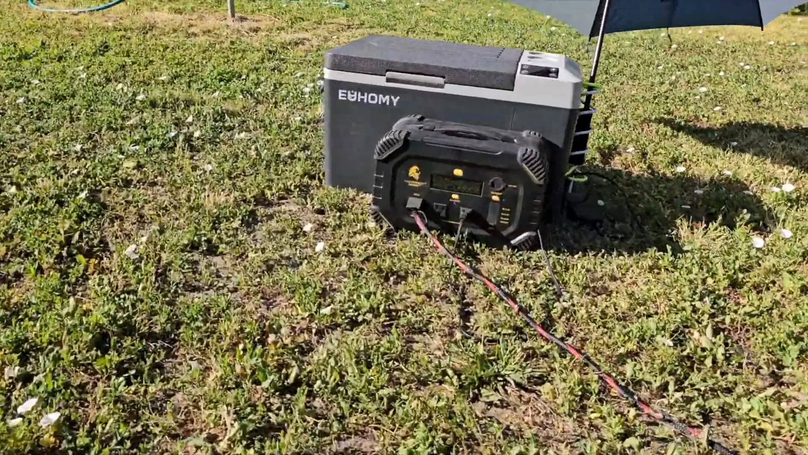 Euhomy 24-quart electric cooler with built-in battery