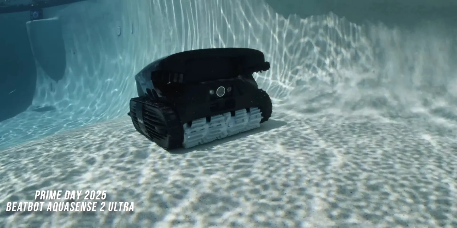 Beatbot AquaSense 2 Ultra robotic pool cleaner in action