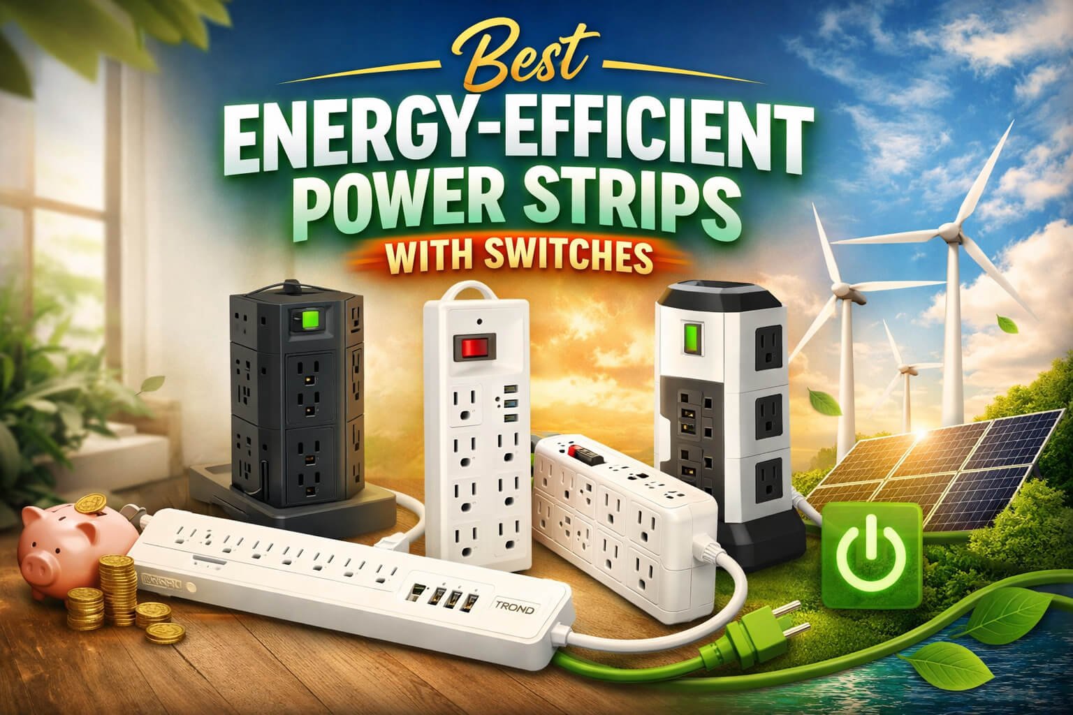 Best Energy Efficient Power Strips With Timer