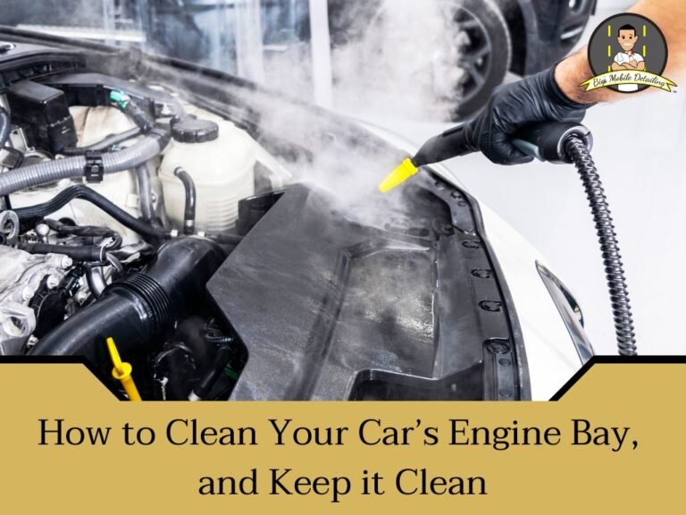 How to Clean Car Engine Bay