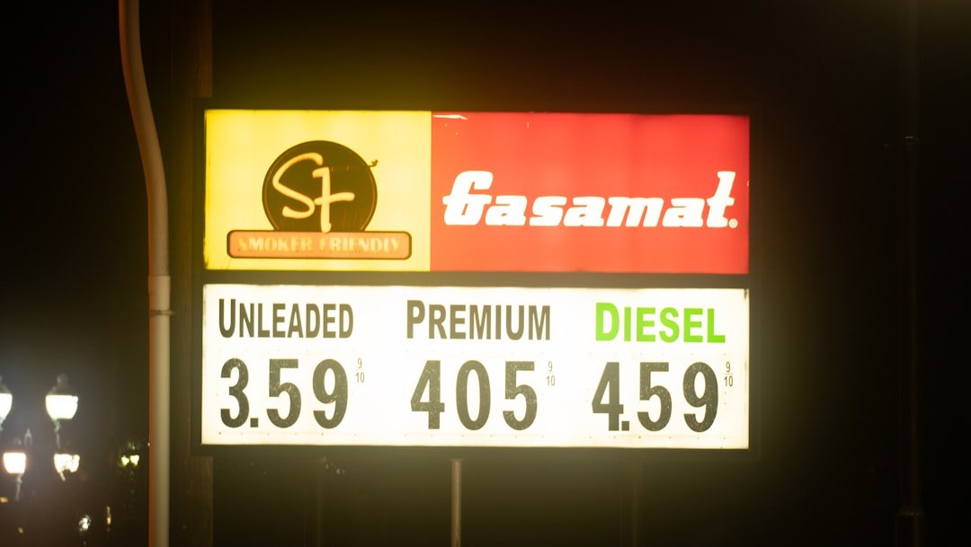 Photo diesel or petrol car
