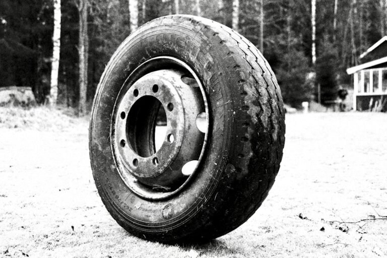 Photo tire pressure