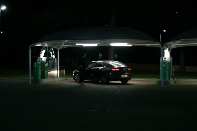 Photo recharge car AC