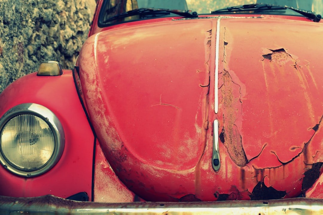 Photo remove rust car