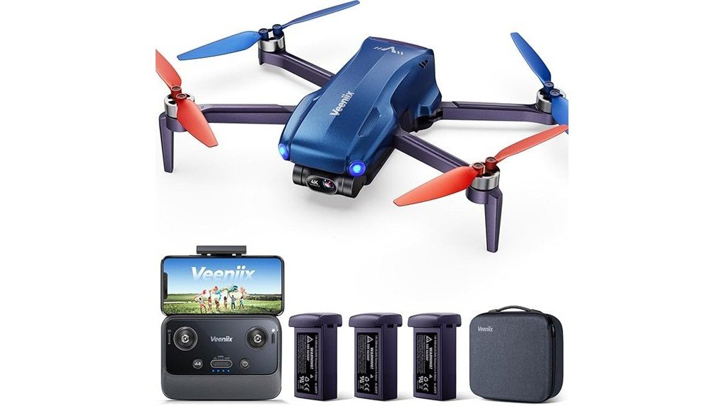 4k camera drone bundle