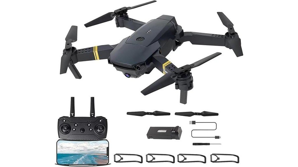 4k foldable rc drone