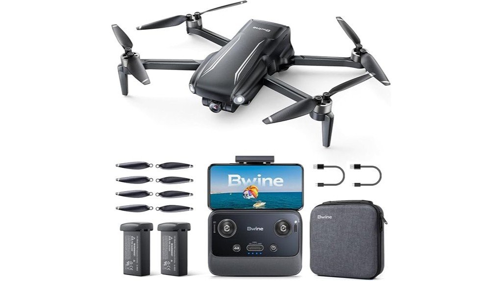 4k gps camera drone