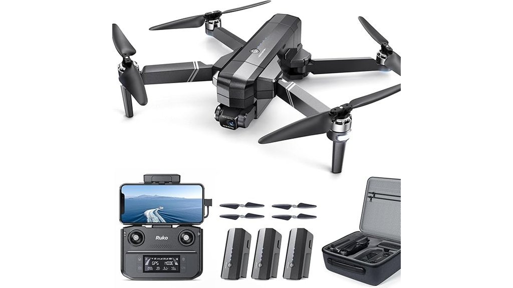 4k gps drone experience