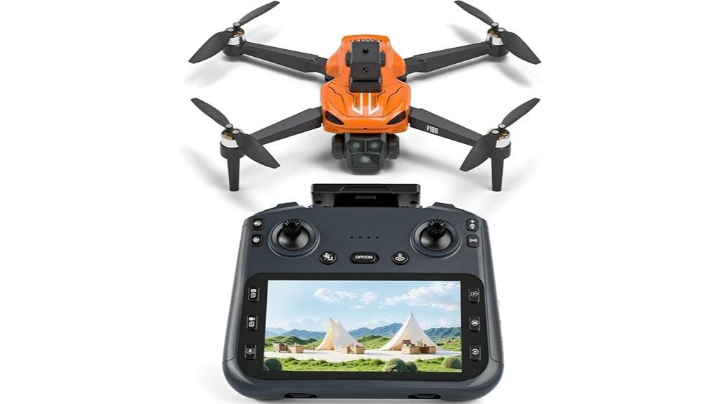 4k gps drone performance