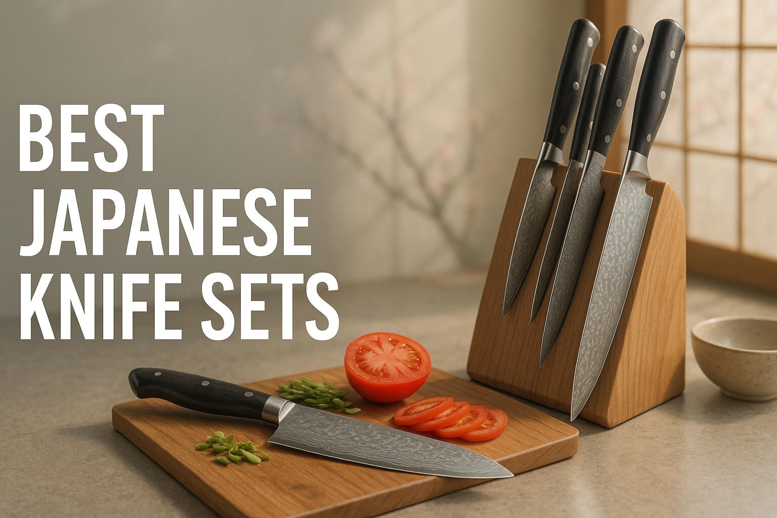 Japanese Knife Sets With Block