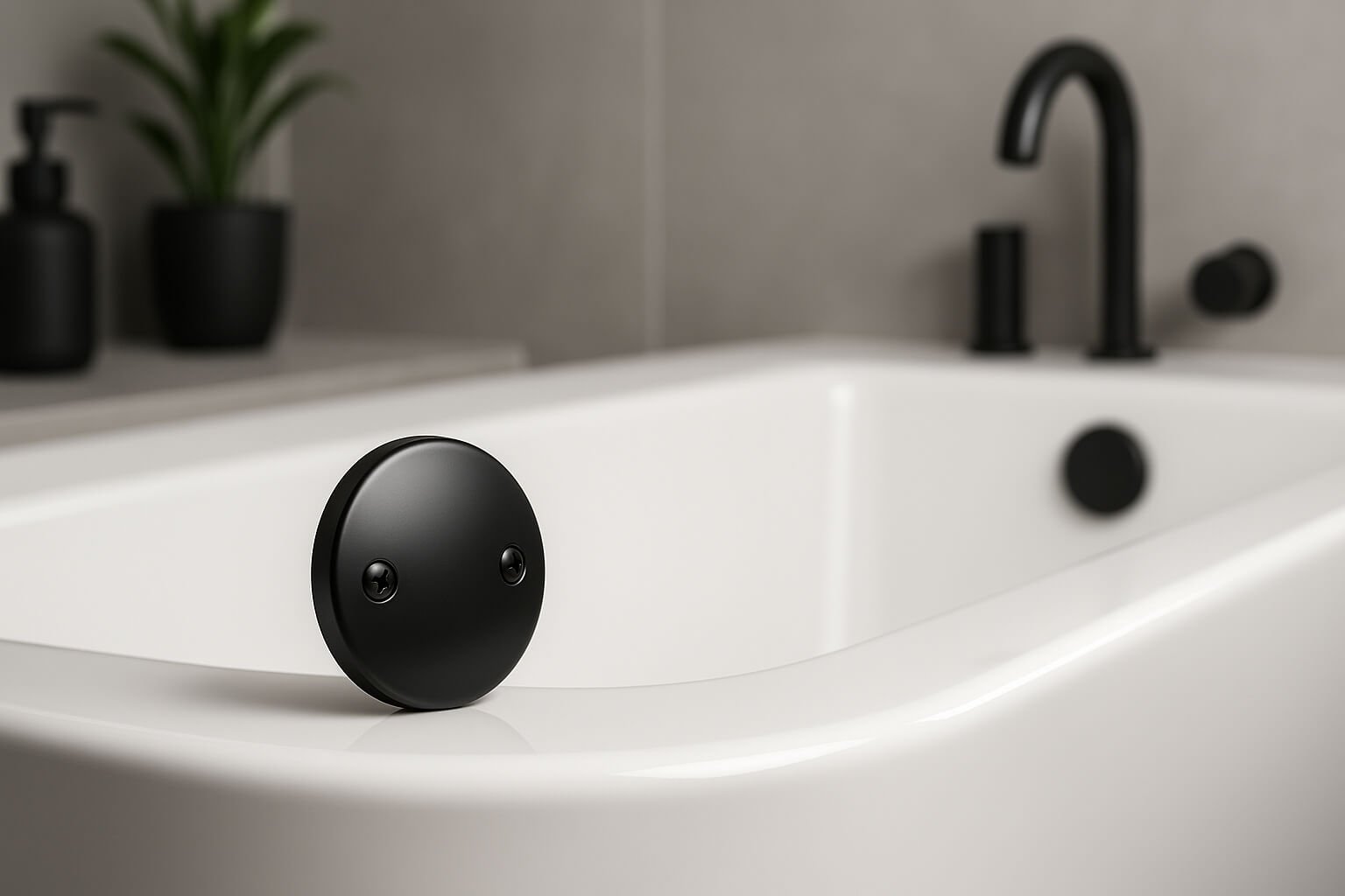 Bathtub Overflow Drain Covers