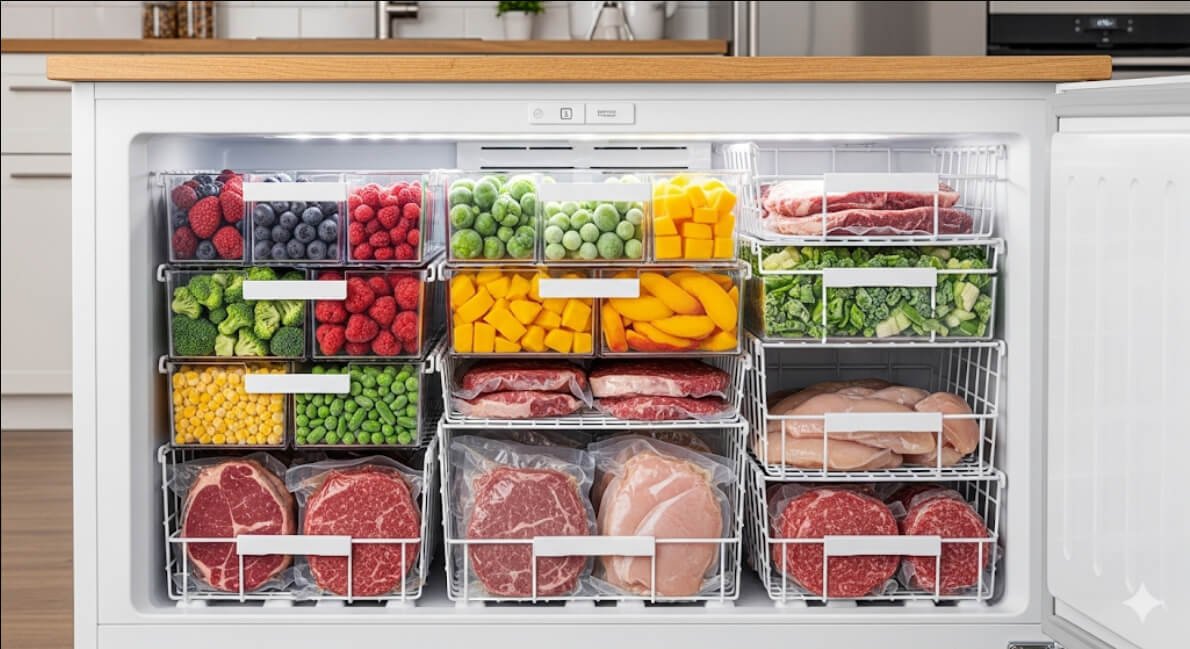 best freezer organizer bins