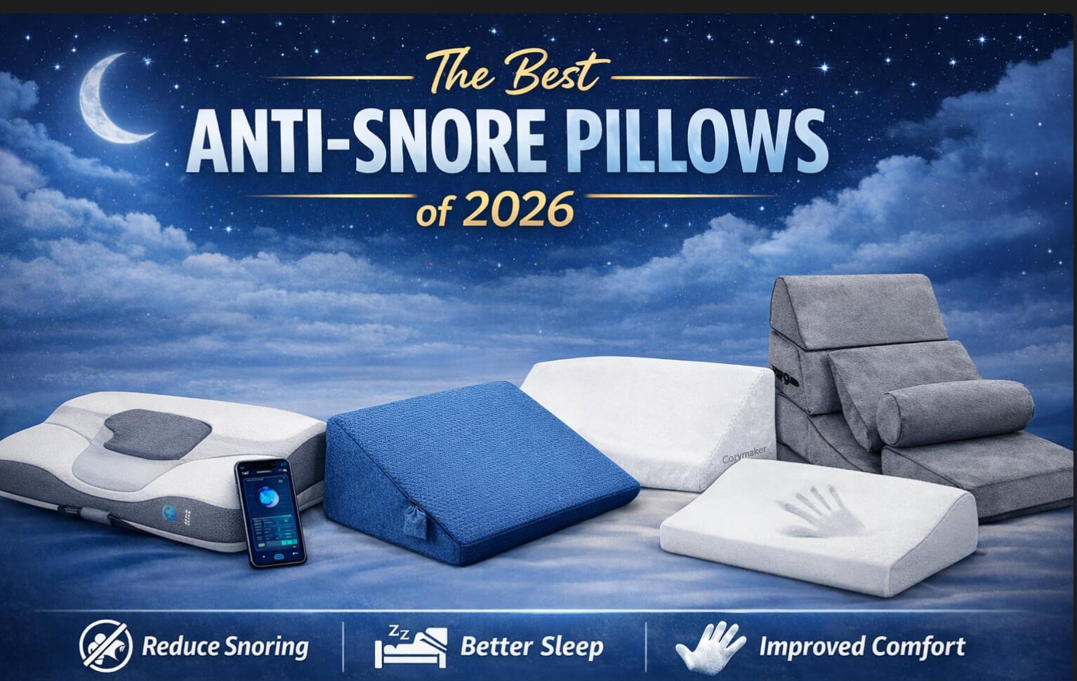 Best Anti-Snore Pillows With Positioning