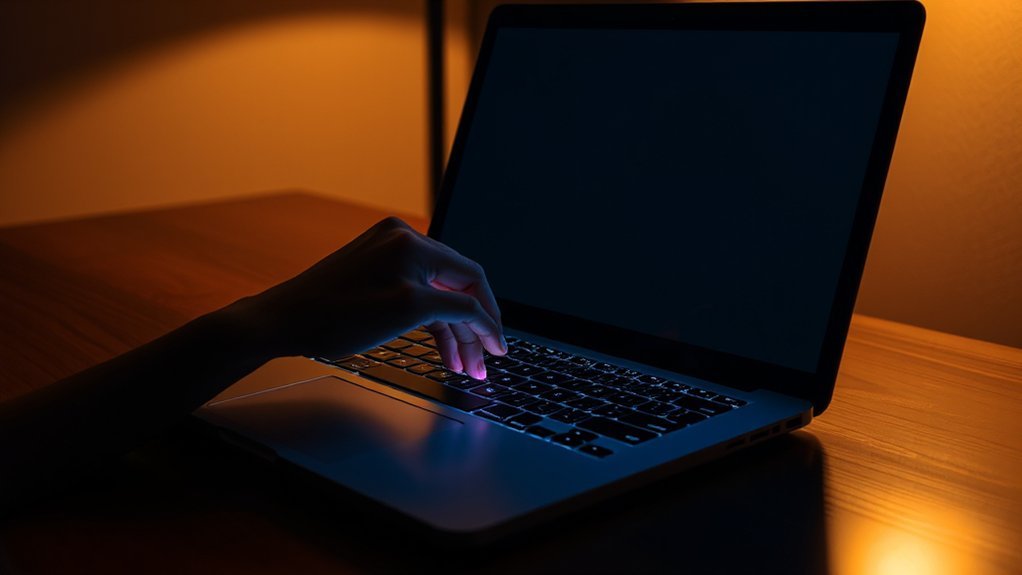 activate laptop night light
