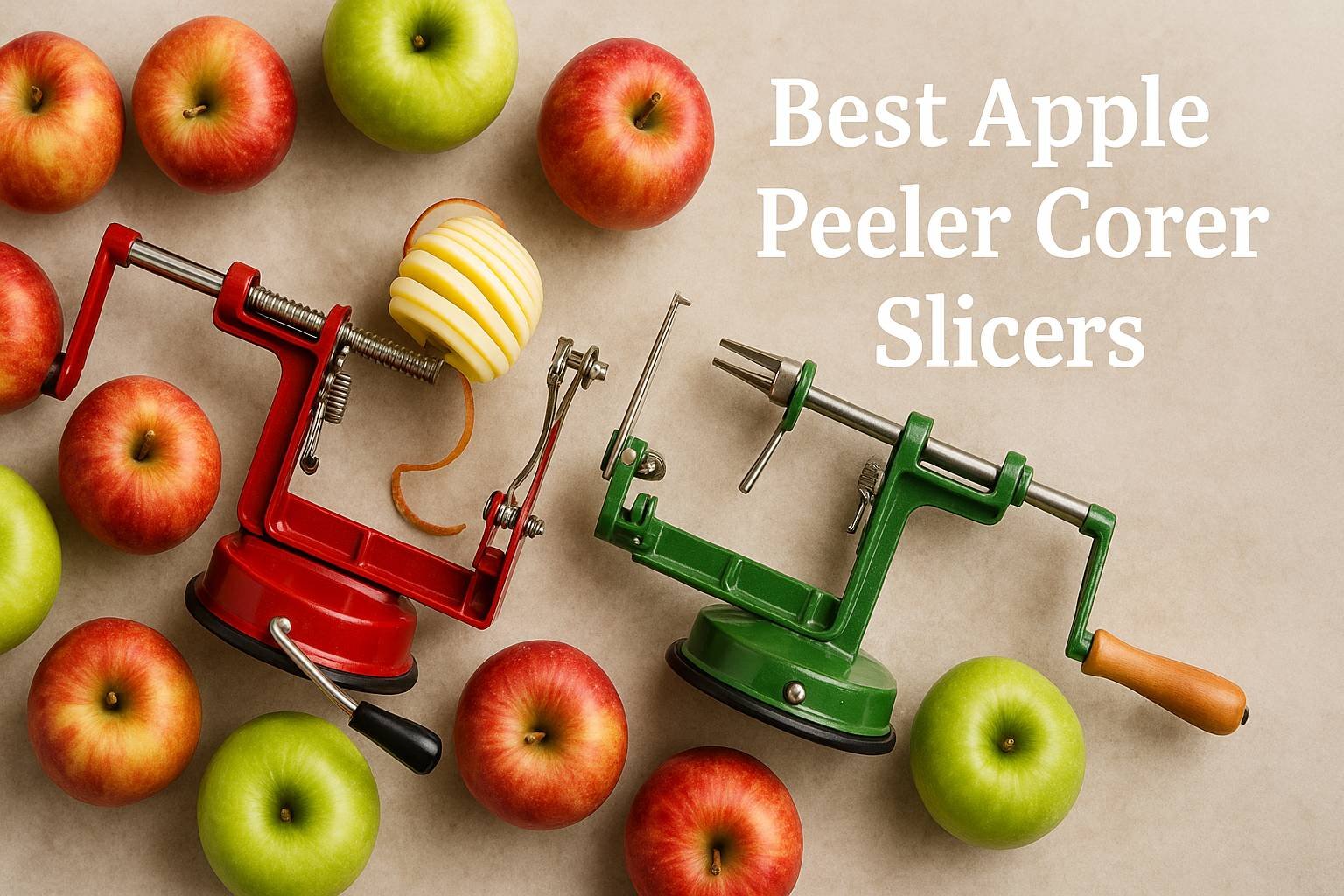 Apple Peeler Corer Slicer Machines