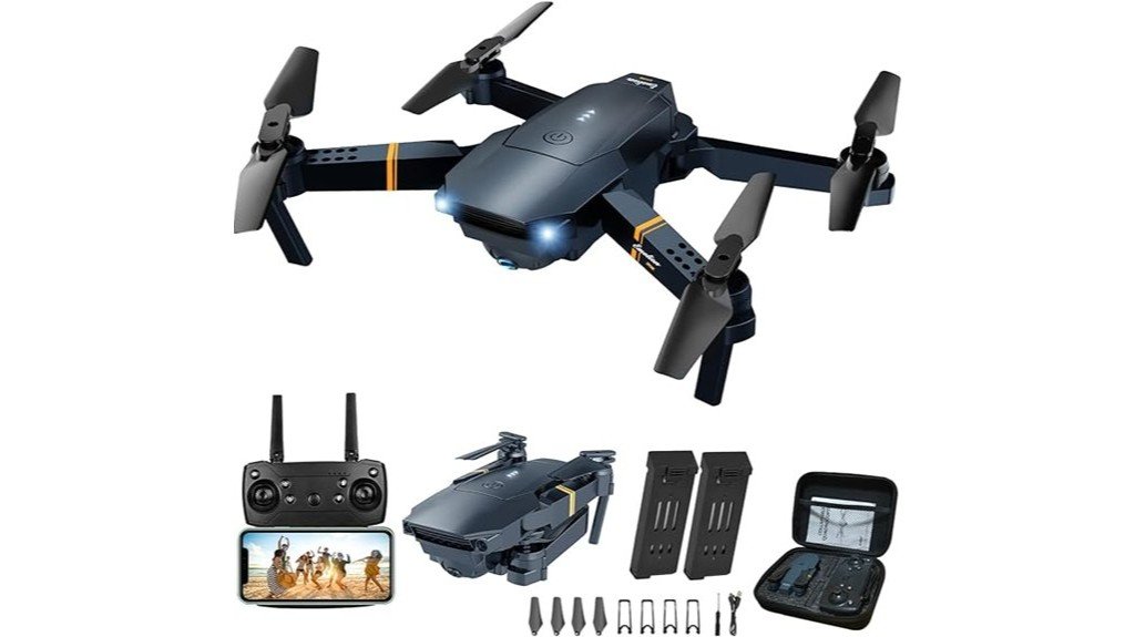 beginner friendly foldable drone