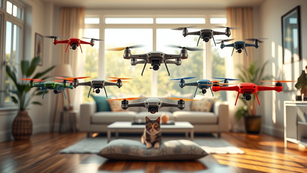 beginner friendly indoor drones