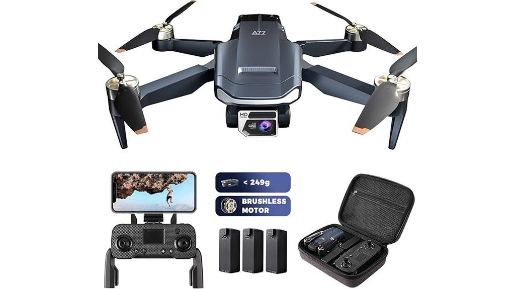 brushless camera drone technology
