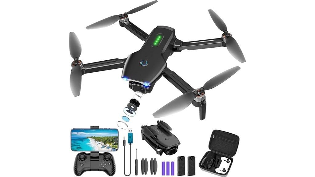 camera equipped mini drone