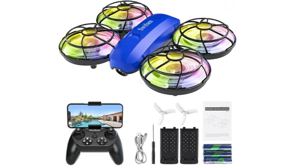 camera equipped mini drone