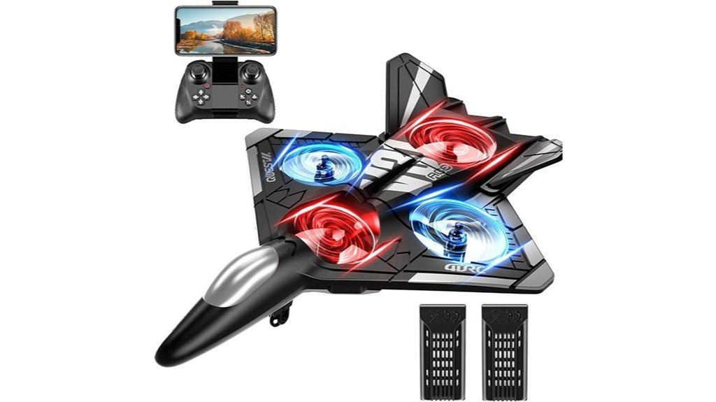 camera equipped rc plane
