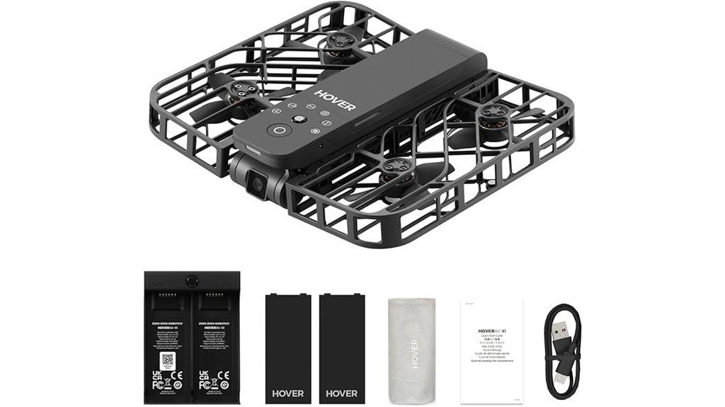 camera equipped self flying drone