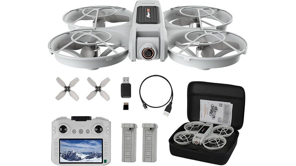 camera equipped smart quadcopter