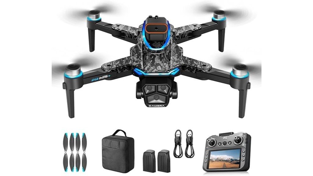 camouflage drone with camera