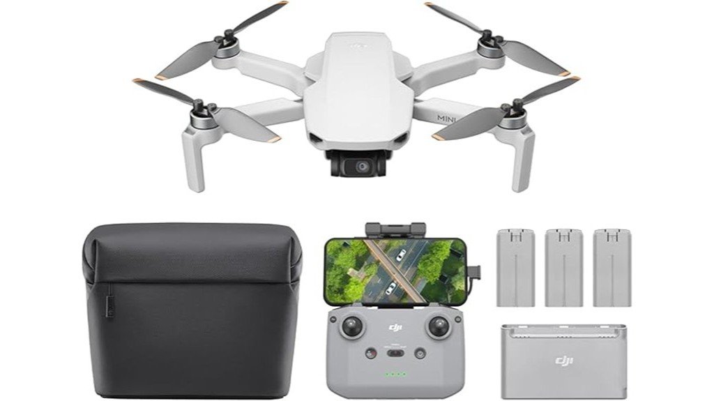 compact 4k drone bundle